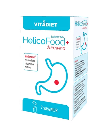 Vitadiet Helicofood 7 Sasz. Jelita, Wrzody Żołądka