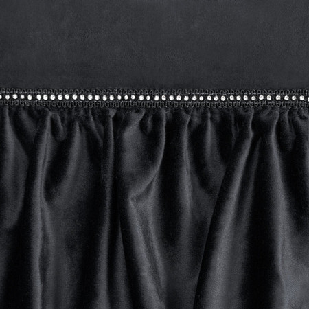 ZASŁONA GOTOWA CARLI 140 X 250 CM CZARNY