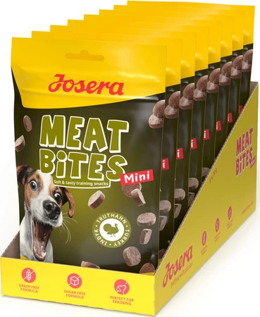 JOSERA Meat Bites Mini Turkey z Indykiem 70g