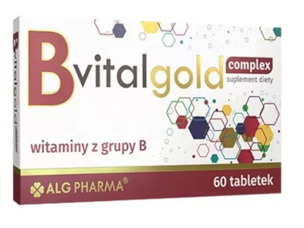 Alg Pharma B VitalGold Complex 60 tabletek - Nabea.pl