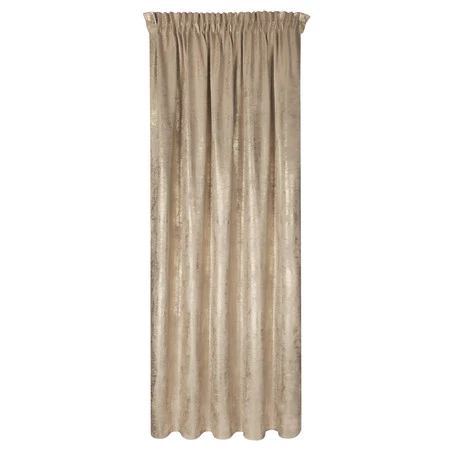 ZASŁONA GOTOWA RENIA NA TAŚMIE 140 X 270 CM BEŻOWY