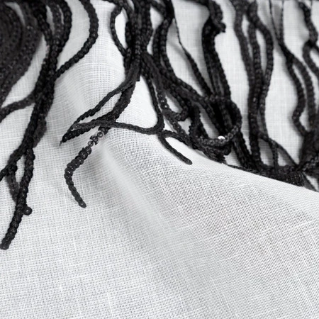 FIRANA GOTOWA JASPER 140 X 250 CM BIAŁY