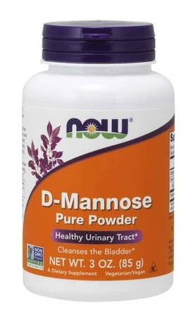 Now Foods D-Mannoza na wsparcie układu moczowego 85 g