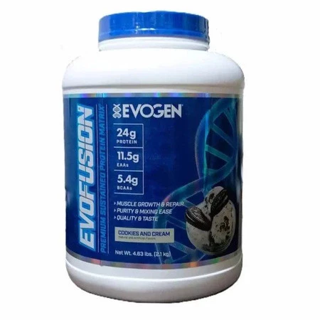 Evogen Evofusion odżywka białkowa mix białek 2100 g smak ciasteczko z kremem