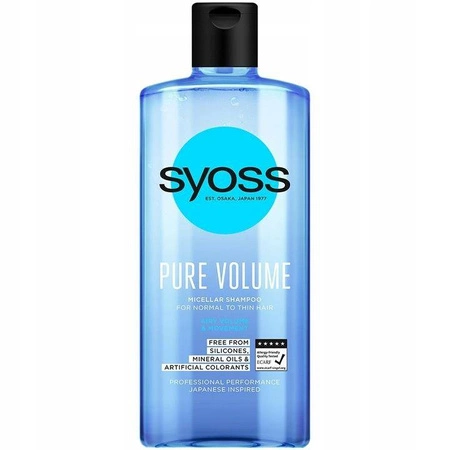 Pure Volume Micellar Shampoo szampon do włosów przywracający równowagę 440ml