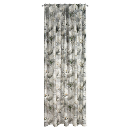ZASŁONA GOTOWA SANDY NA TAŚMIE 140 X 300 CM STALOWY