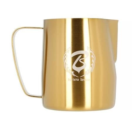 Barista Space - Dzbanek do mleka kolorowy Sandy Golden 600 ml