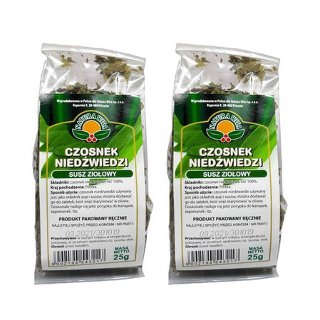 Zestaw: 2x Natura Wita Czosnek Niedźwiedzi 25g