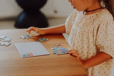 Mudpuppy Puzzle-kartka z życzeniami Rekin 12 elementów 3+