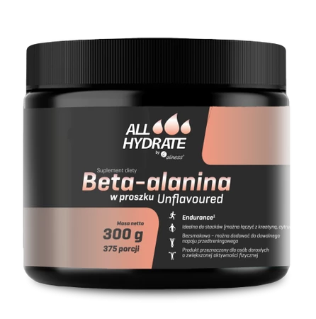 Aliness ALLHydrate, Beta-Alanina 300g