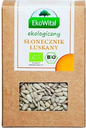 EkoWital − Słonecznik łuskany BIO − 180 g