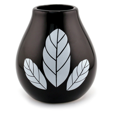 Luka Hoja Black naczynie na przygotowania i picia yerba mate 350 ml