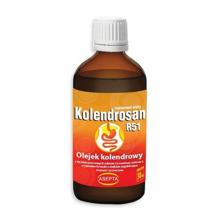 ASEPTA Kolendrosan R51 olejek kolendrowy i migdałowy 30ml