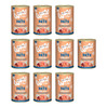 Zestaw 10x WOW CAT Huhn Lachs - kurczak z łososiem dla dorosłych kotów (400g)