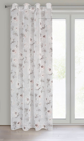 FIRANA GOTOWA BESSY 140 X 250 CM BIAŁY