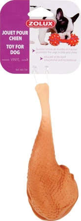 ZOLUX Zabawka winylowa dla psa Udko Kurczaka 19cm
