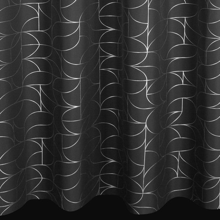 ZASŁONA GOTOWA EVI 140 X 250 CM CZARNY