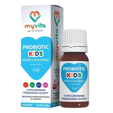 MyVita Probiotic kids krople dla dzieci 7ml