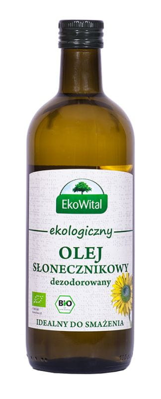 Olej słonecznikowy do smażenia BIO 1 l - Nabea.pl
