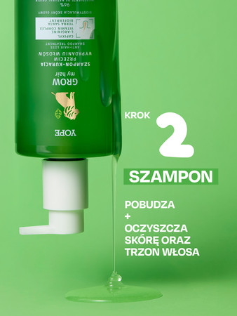 Yope Grow My Hair Szampon - kuracja 300ml