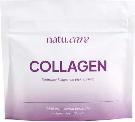 Natu.Care Kolagen 3000 mg smak czarna porzeczka - 30 porcji - saszetek