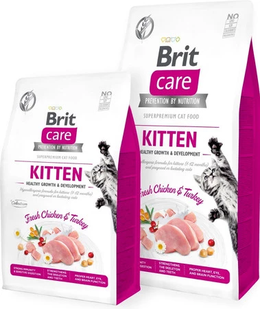 BRIT CARE Cat GF KITTEN Healthy Growth 7kg