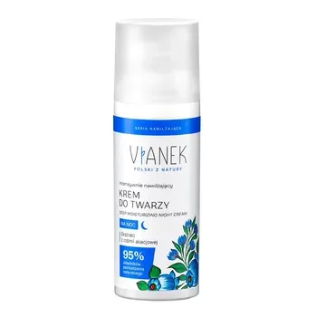 Vianek, Nawilżający krem do twarzy na noc, 50 ml
