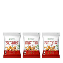 Zestaw: 3x Chipsy z bobu o smaku 