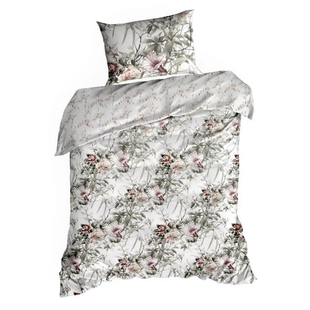 Komplet pościeli satynowej Nika 53, 220 x 200 cm, Biały