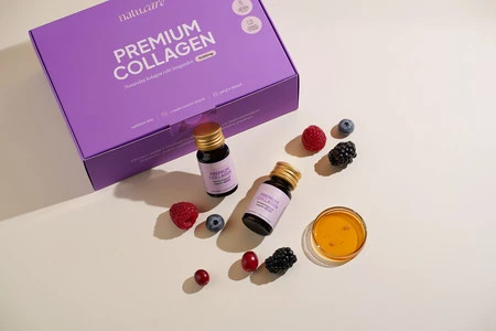 Zestaw 2x Natu Care Premium Collagen, szoty kolagenowe 10 000 mg, 15 szt. smak owoców leśnych