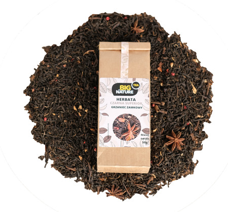 Herbata czarna SUPERIOR GRZANIEC ZAMKOWY 50g