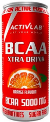 ACTIVLAB BCAA XTRA DRINK Aminokwasy 330ml smak pomarańcza