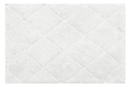 DYWANIK ŁAZIENKOWY CHIC (2) 60 X 90 CM BIAŁY