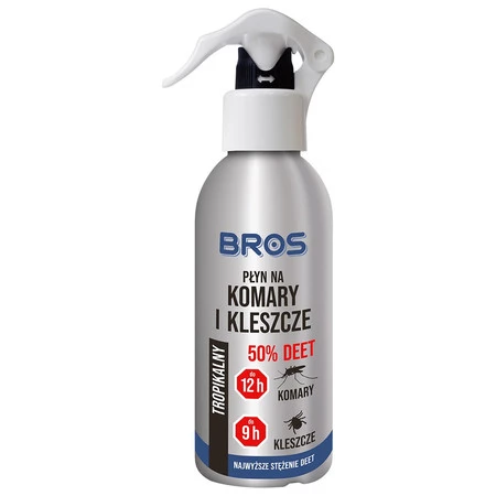 Bros Płyn na komary i kleszcze 130 ml