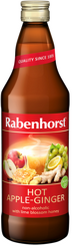 NAPÓJ ZIMOWY NA CIEPŁO JABŁKO - IMBIR - MIÓD LIPOWY BIO 750 ml - RABENHORST