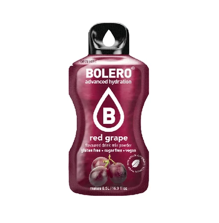 Bolero 3g Red Grape napój w proszku bez cukru