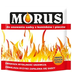 Morus - proszek do usuwania sadzy z kominków i pieców 50g