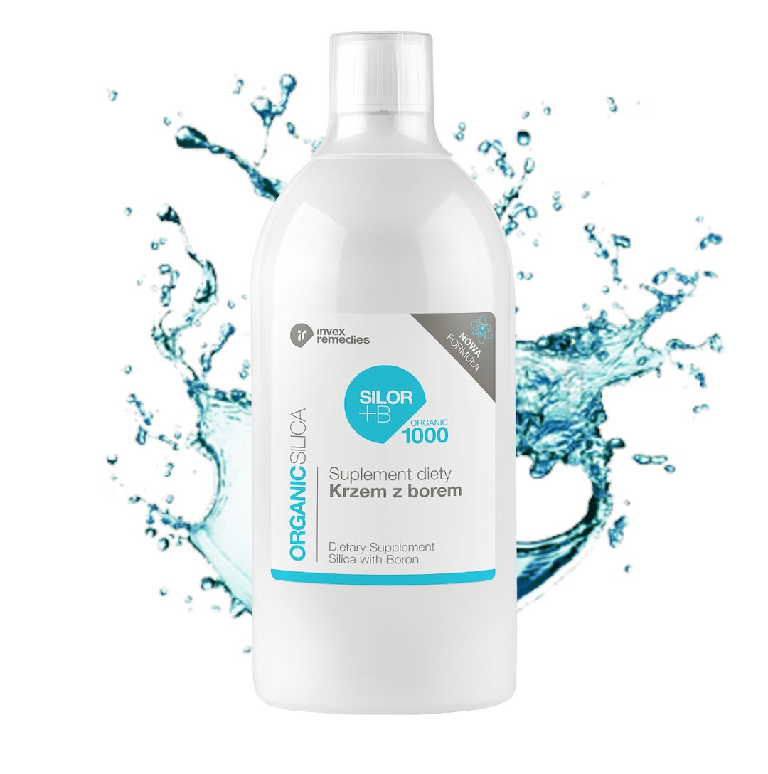 Invex Remedies − Silor + B Organic, krzem z borem − 1000 ml