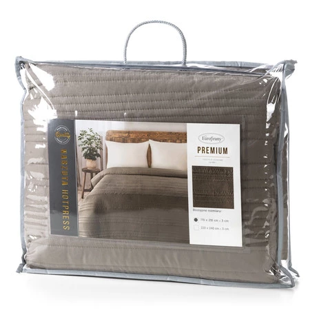 NARZUTA TARA 220 X 240 CM BRĄZOWY