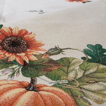 Obrus gobelinowy szerokość: 40 cm, długość: 100 cm, kolor: naturalny