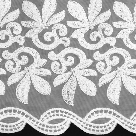 FIRANA GOTOWA TALIA 350 X 150 CM BIAŁY