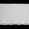 FIRANA GOTOWA CLARIE NA TAŚMIE 150 X 60 CM BIAŁY