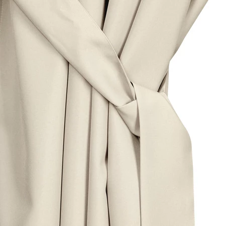 ZASŁONA GOTOWA GARDEN NA SZELKACH 155 X 200 CM JASNOBEŻOWY