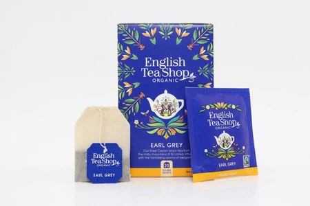 English tea shop, Ekologiczna herbata Earl grey - 20 saszetek