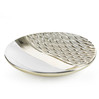 PATERA DEKORACYJNA DOLY (01) O 29 X 4 CM BIAŁY