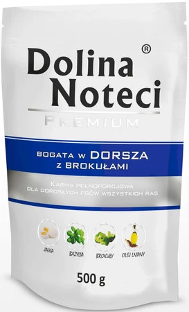 DOLINA NOTECI PREMIUM Dorsz z Brokułami 500g