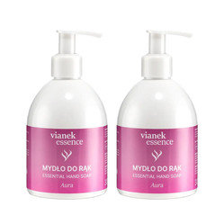 Zestaw: 2x Vianek Essence Mydło do rąk Aura 300ml