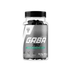 Trec Nutrition Gaba 750 Adaptogeny Kwas Gamma Aminomasłowy 60 kaps.