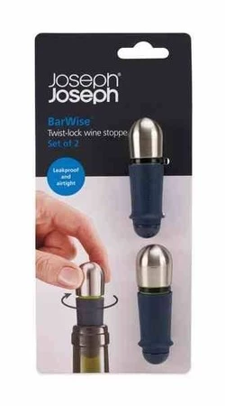 JJ - Zestaw 2 korków do wina BarWise™, grafitowy