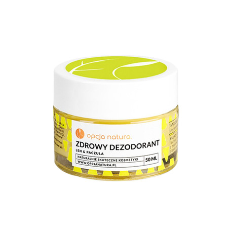 Opcja Natura Dezodorant len & paczula 50 ml